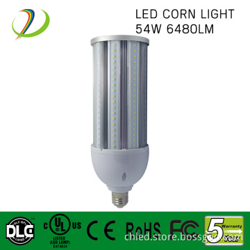 2700k-6500k 120lm/w 54w led corn light
